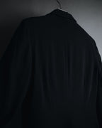 "ANN DEMEULEMEESTER" 90年代-00年代 流体人造丝原羊毛定制夹克