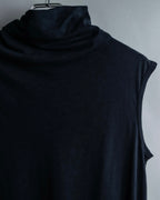 “Y’s 1998SS” Asymmetry designed high neck no sleeve top