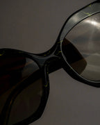 "PRADA" Yellow marble acetate sunglasses