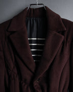 -SPECIAL- "JEAN PAUL GAULTIER"
 1990's-00's Gathered tuck shape design long coat