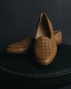 "BOTTEGA VENETA" 00’s-10’s intrecciato vamp travel loafers