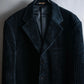 "BU CARDO" velour-like corduroy tailored jacket