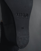 "MM6 Maison Margiela" Bicolour leather long boots