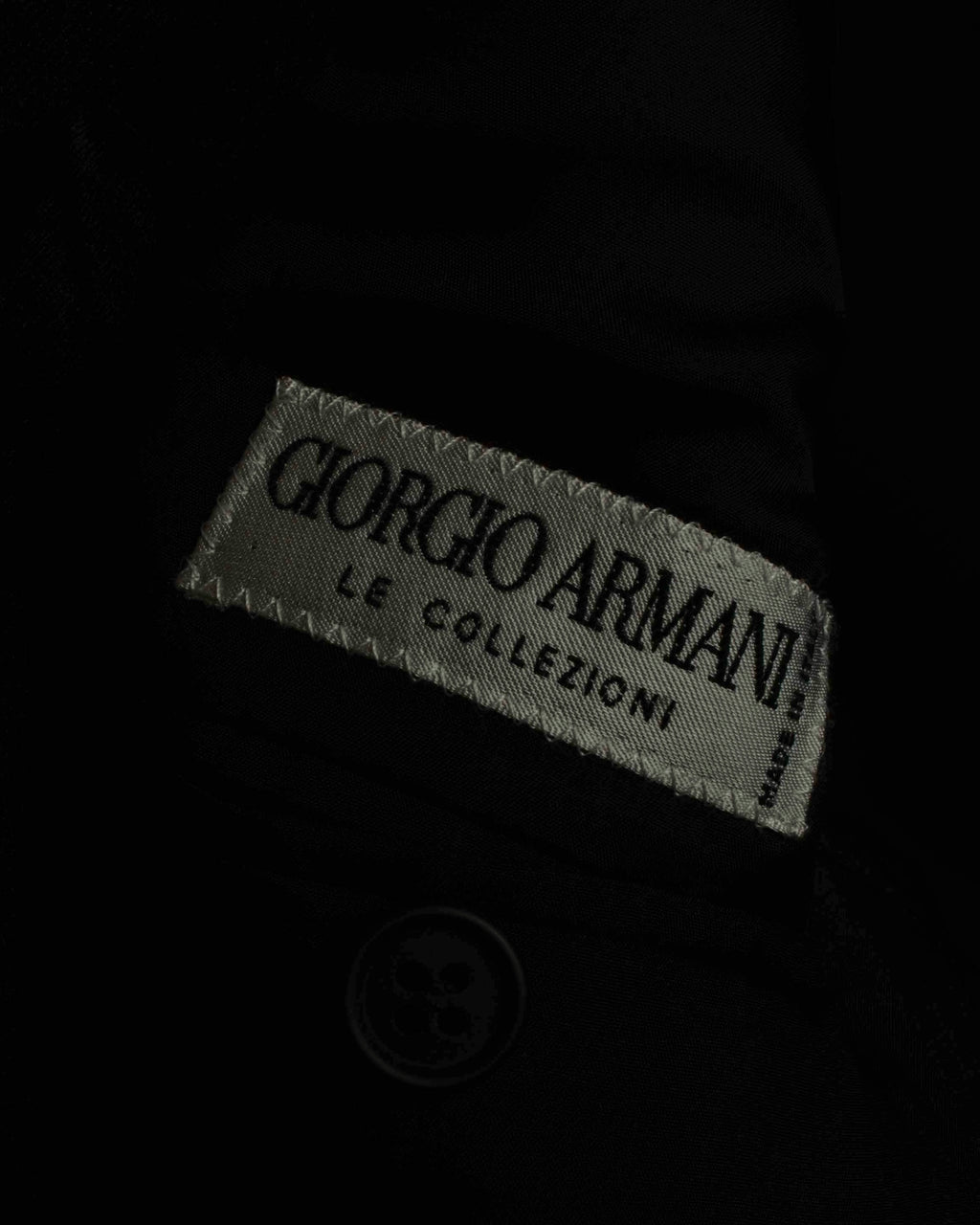 "GIORGIO ARMANI" LE COLLEZIONI line classical tailoring set up