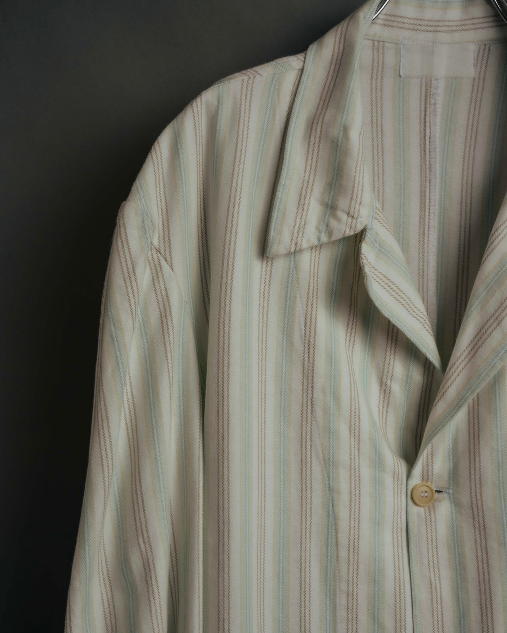 -MOOD Vintage Collections-
80’s-90’s Multi stripe relaxed jacket