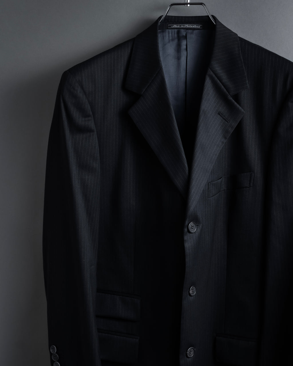 "GUCCI" 90's Elegant suiting pinstripe set up