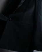 "GIVENCHY" Satin lapel switching design tailored jacket