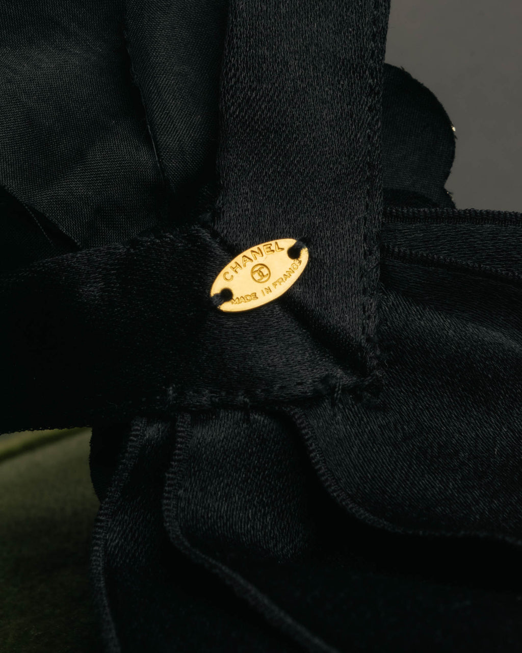 “CHANEL” 2010’s-2020’s camellia ribbon choker