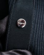 "Salvatore Ferragamo"Cotton x rayon summer knit shirt