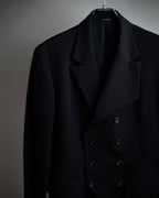 "Y's" 94AW sharp lapel cut design double-breasted jacket