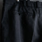 "Vintage 4 tuck shadow check wide tapered slacks"