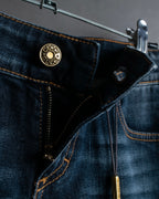 Pantalones de mezclilla con lavado de libélula de GUCCI