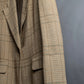 "Christian Dior" Glen check pattern beautiful shape tailored jacket