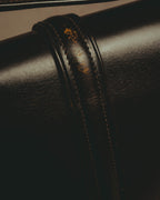 -SPECIAL- "HERMES" 50's Vintage box calf leather shoulder bag