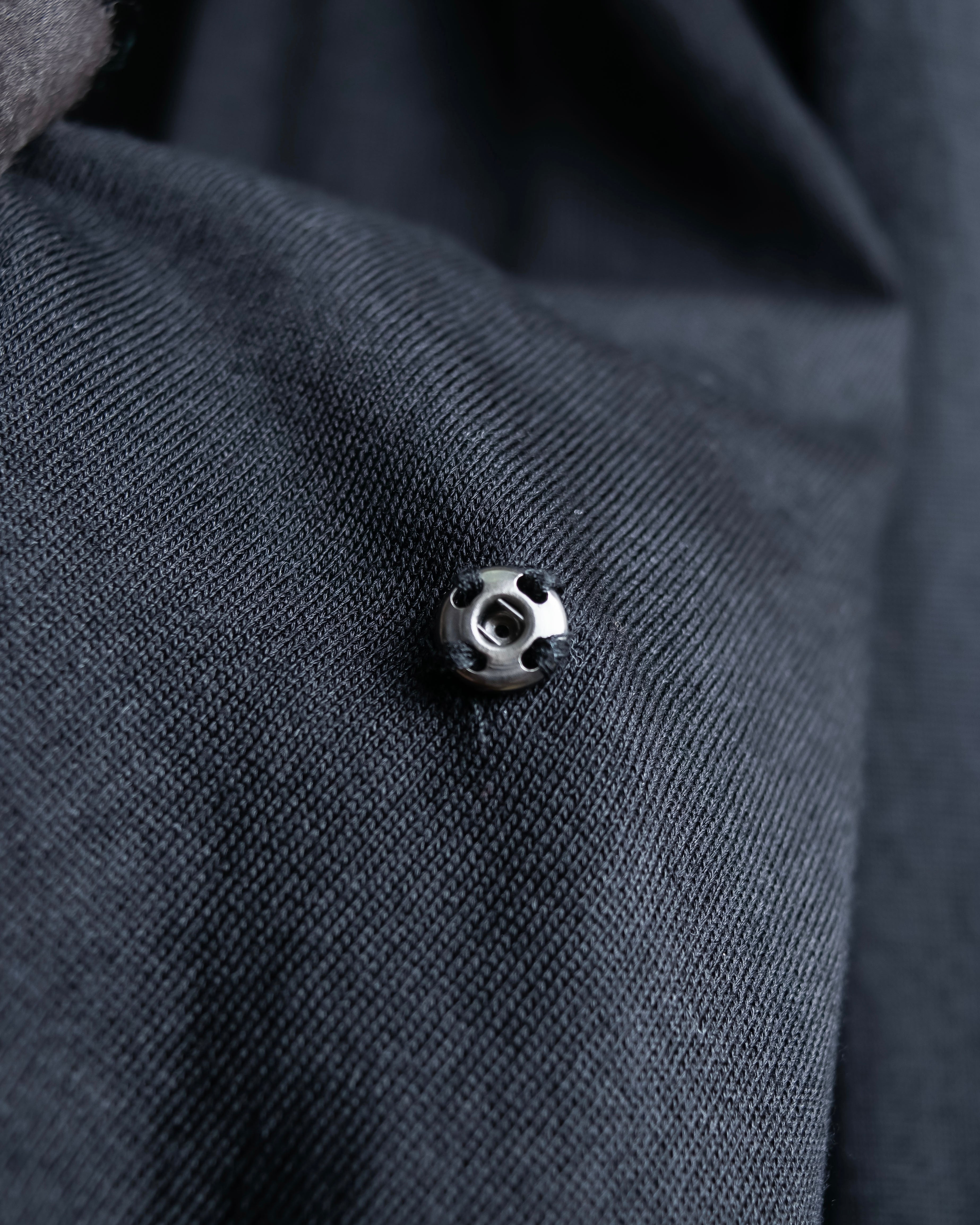 "DOLCE &amp; GABBANA" 100% silk snap button oversized cardigan