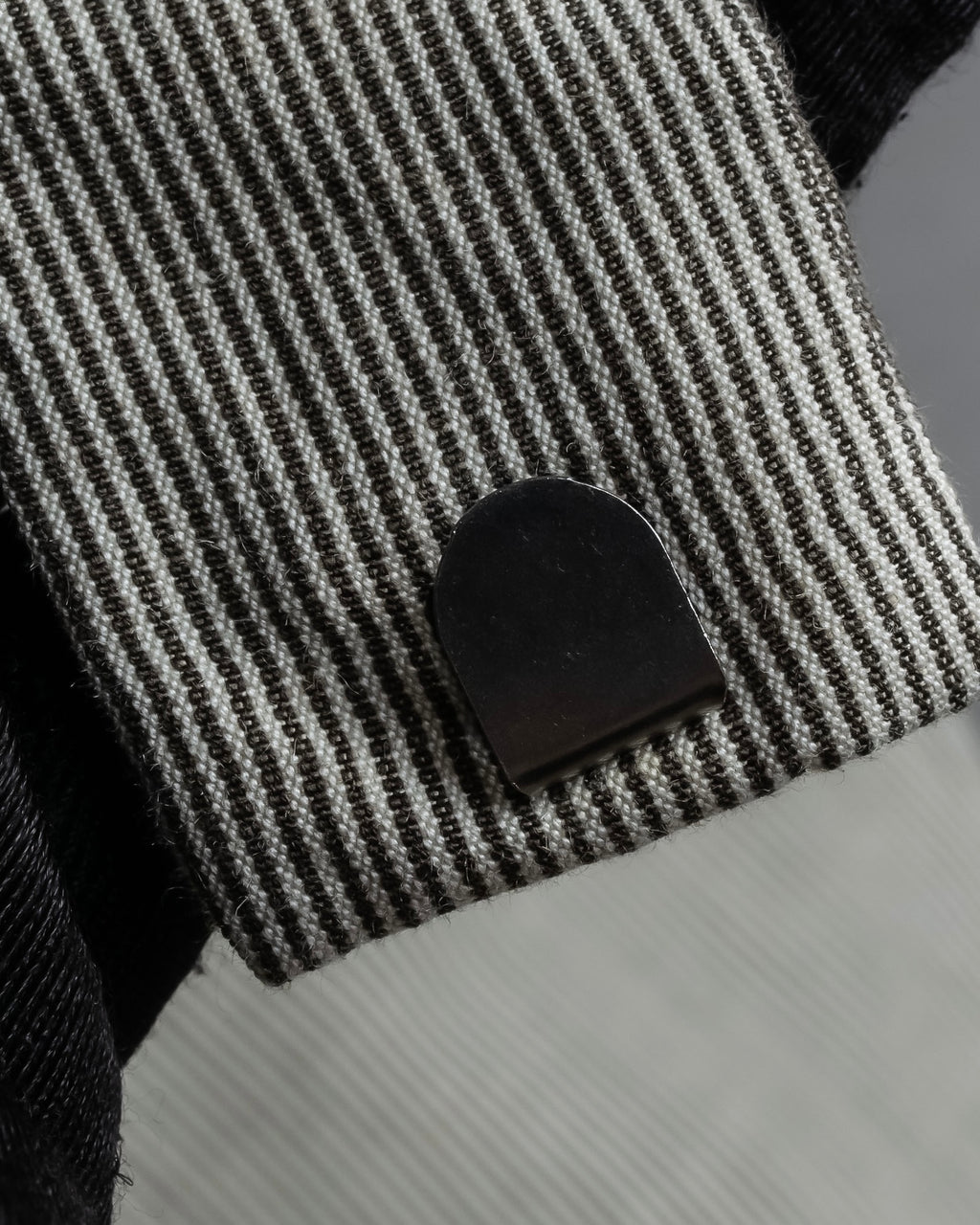 "HERMES" Cotton linen wide tapered slacks