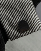 "HERMES" Cotton linen wide tapered slacks