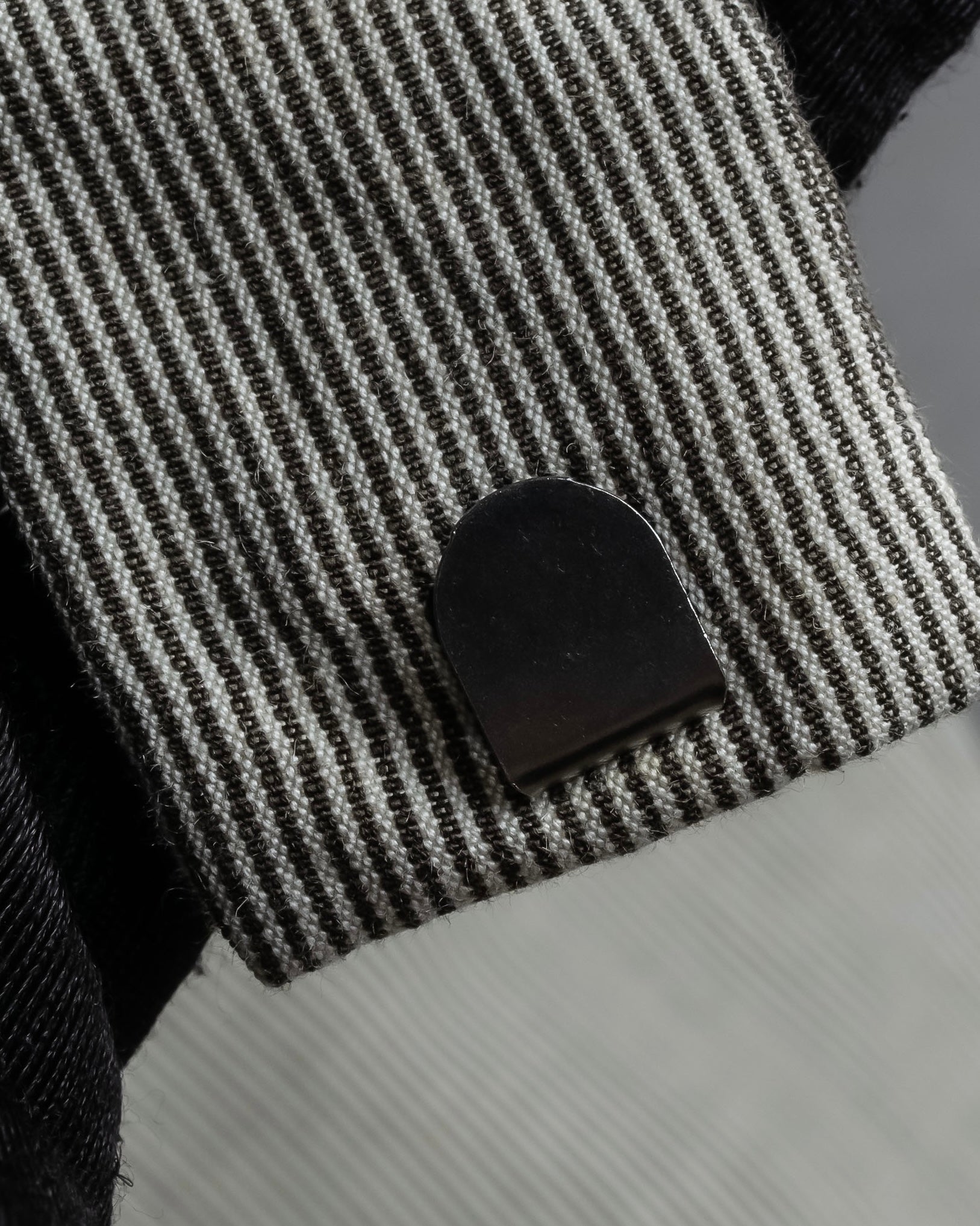 "HERMES" Cotton linen wide tapered slacks