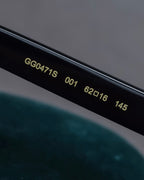 "GUCCI" Butterfly frame oversized shaped sunglasses