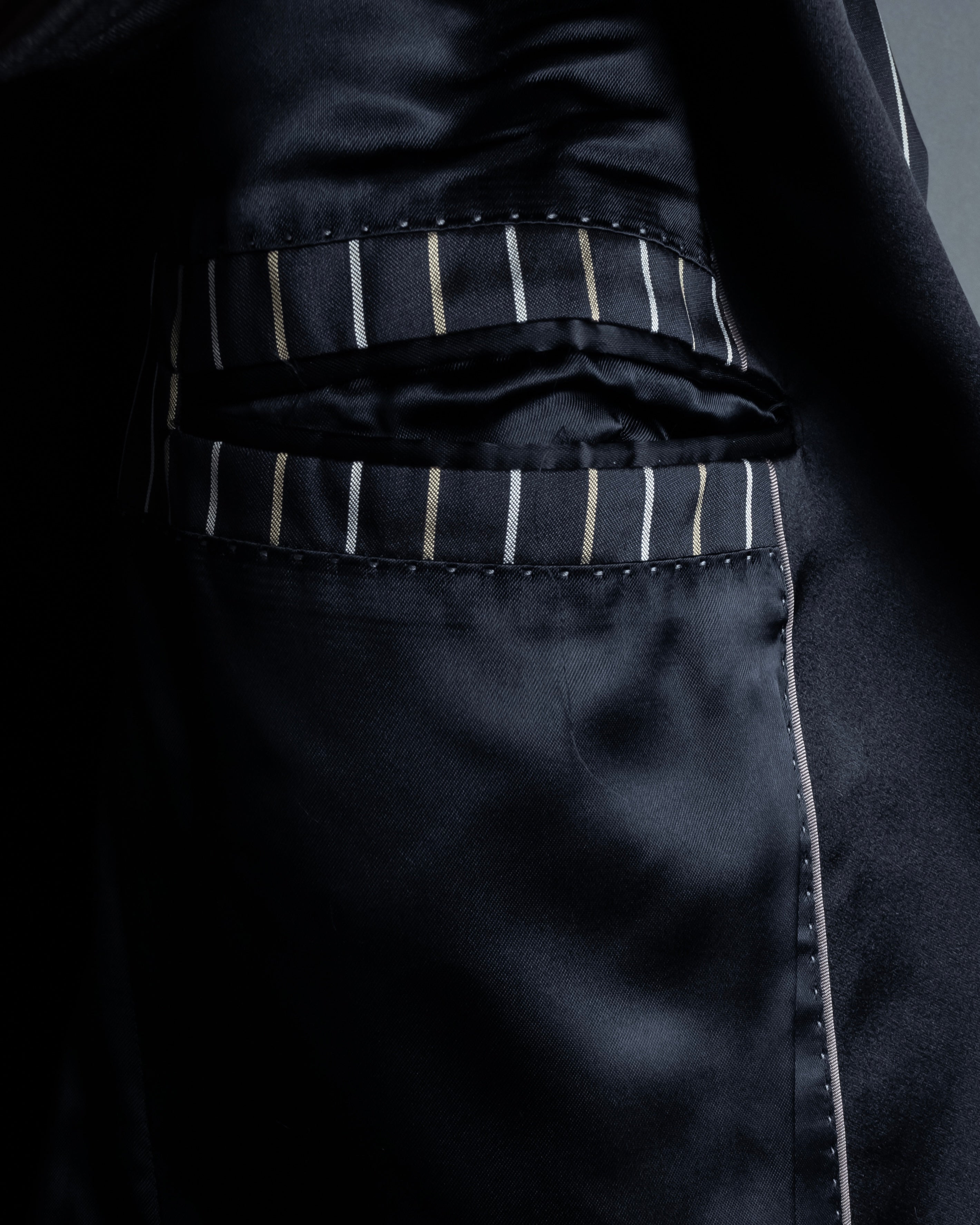 "Dolce & Gabbana" Silk design double-breasted tailored jacker