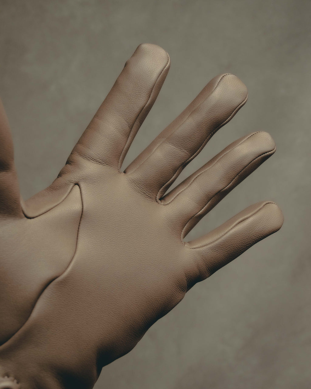 -SPECIAL- "Hermès" 20's Luxurious chain detailed lambskin leather gloves
