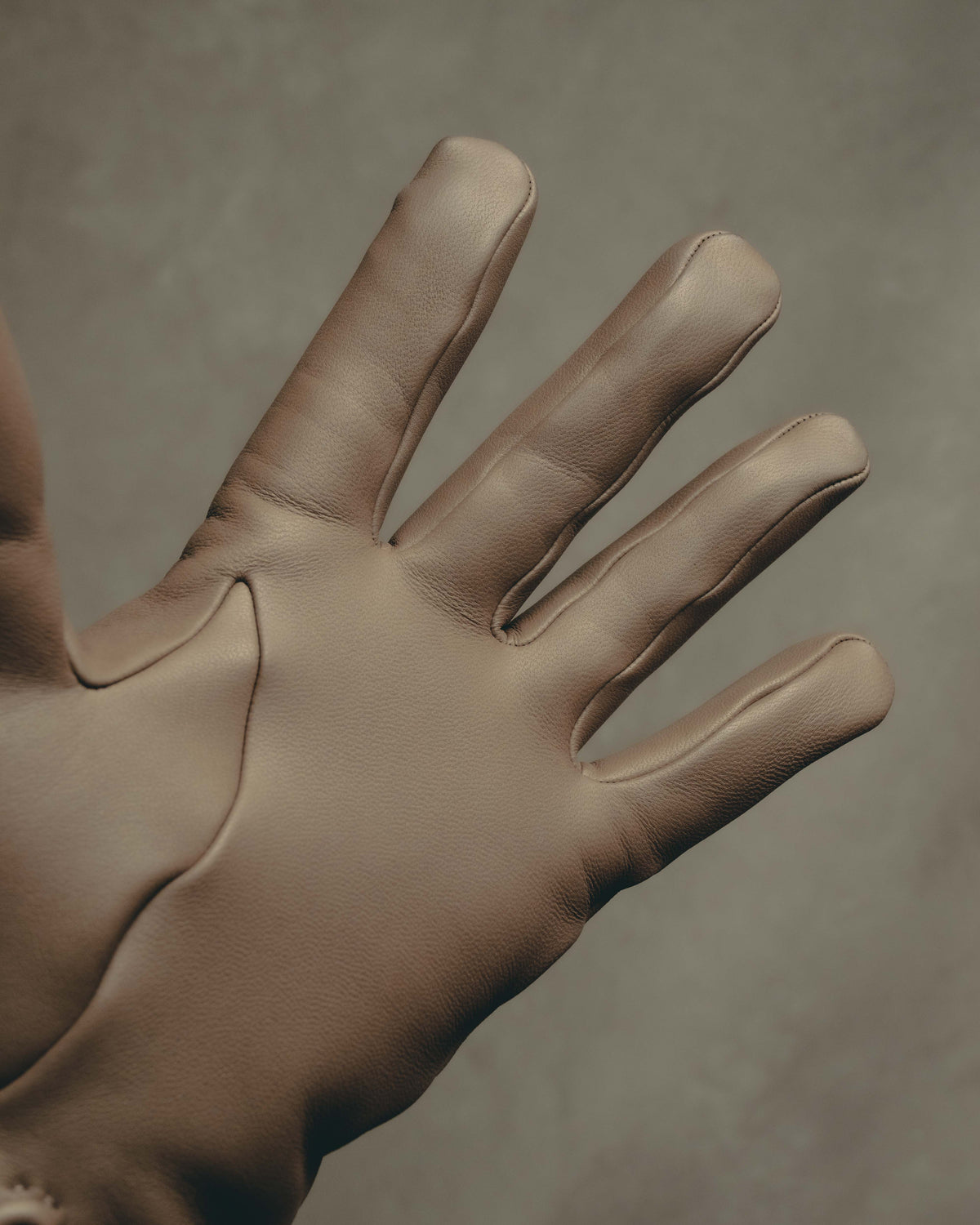 -SPECIAL- "Hermès" 20's Luxurious chain detailed lambskin leather gloves