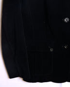 BURBERRY/ Slim Fit Single Breasted Corduroy Set Up Black
