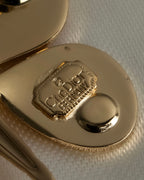 "Christian Dior" Butterfly motif gold brooch