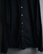 "ANN DEMEULEMEESTER" 01’s-05’s Poetically cut band collar cotton shirt