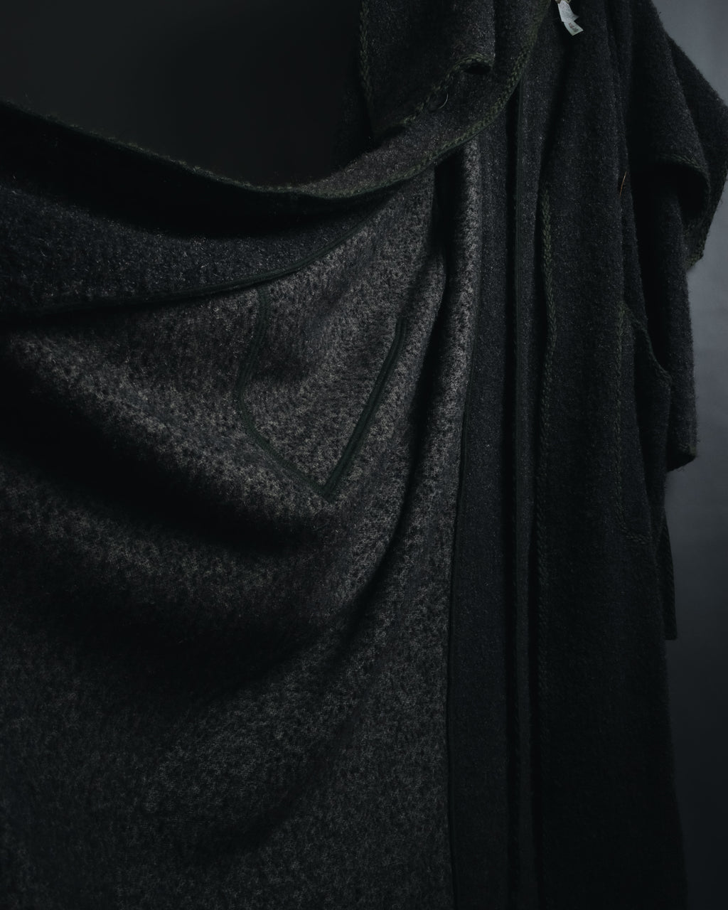 –SPECIAL– "FENDI"
Late 80s-early 90s oversized pile wool wrap coat