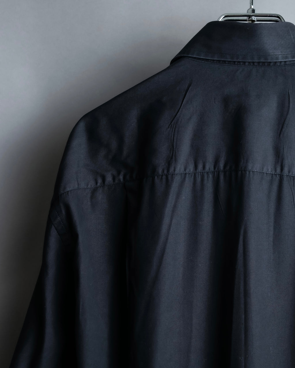 "GUCCI" Horizontal collar oversized shirt