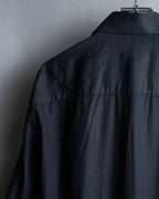 "GUCCI" Horizontal collar oversized shirt