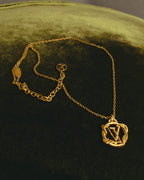 "Louis Vuitton" 2010's Gold-tone chain necklace