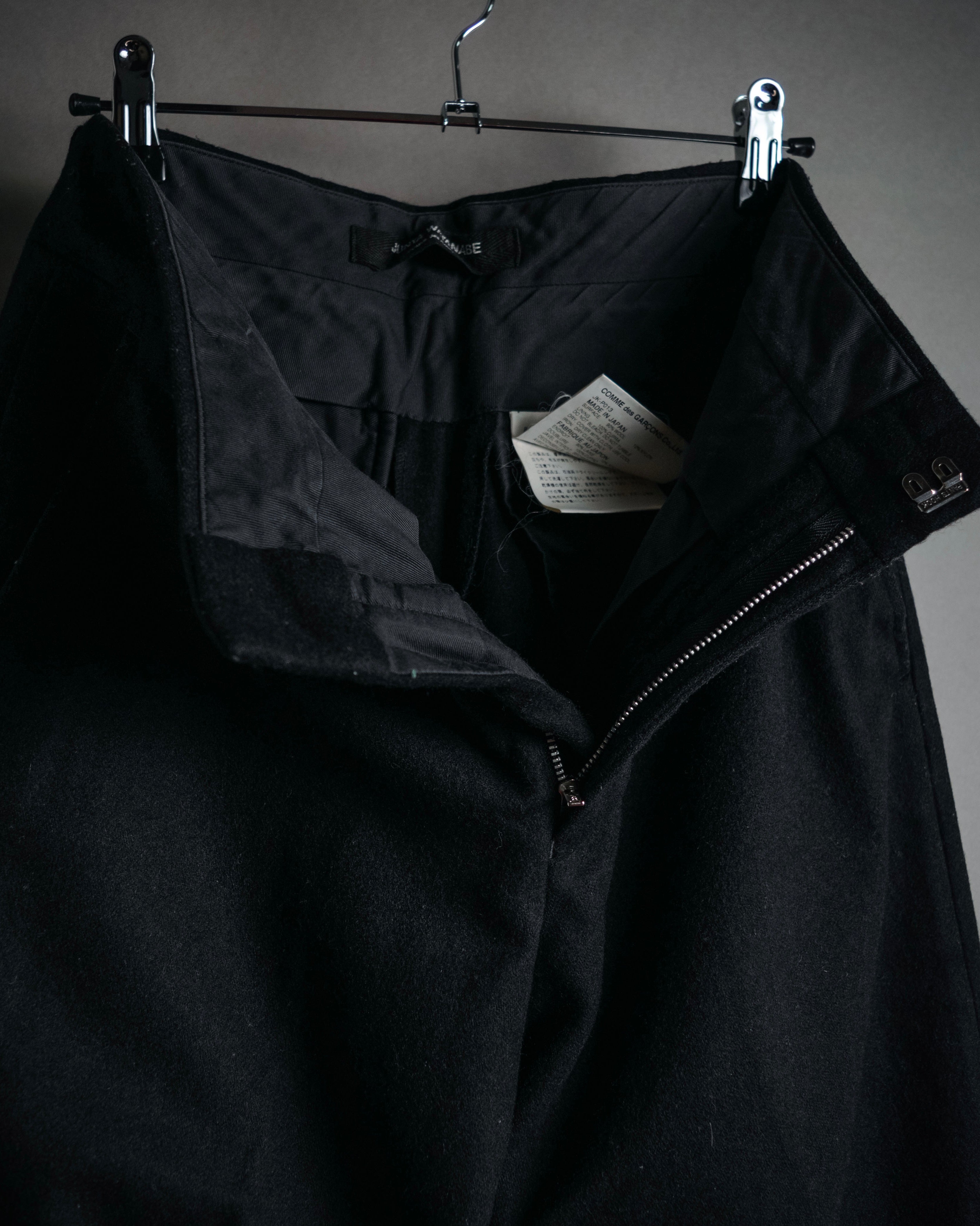 “JUNYA WATANABE COMME des GARÇONS” 2003 AW Structured wool melton wide trousers