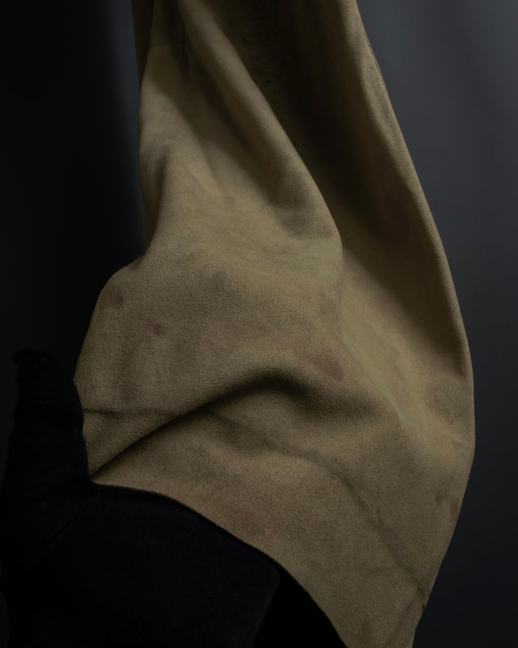 "GUCCI" Sand beige suede set up