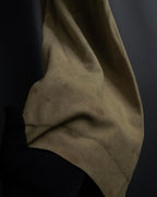 "GUCCI" Sand beige suede set up