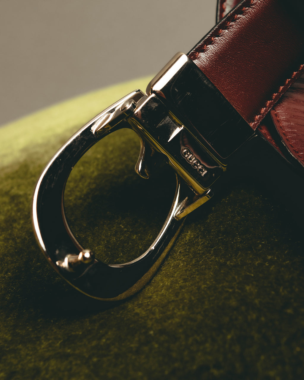"GUCCI" Two tone reversible belt