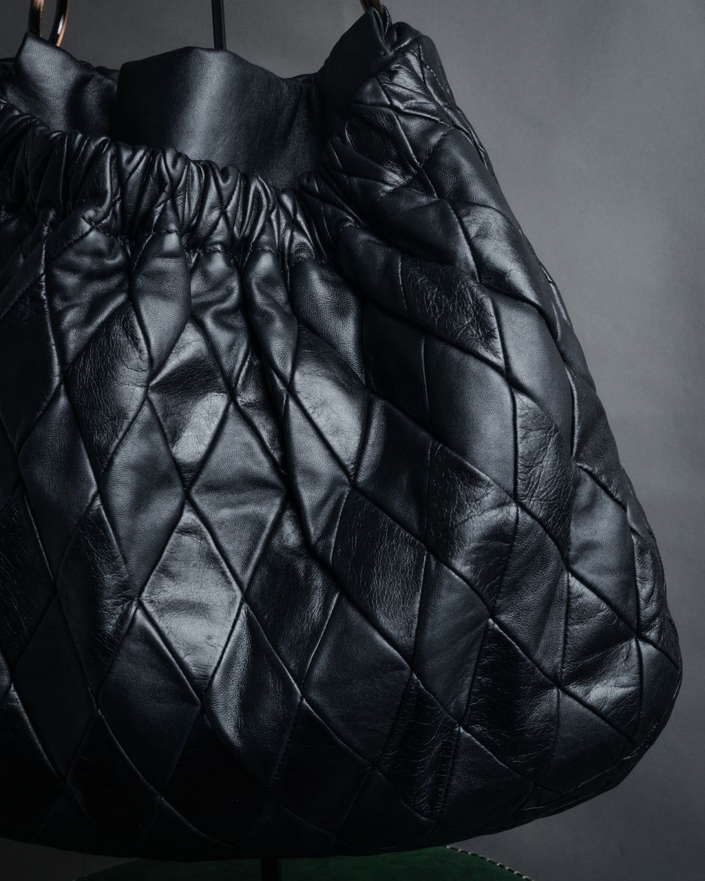 -SPECIAL- “miu miu” 2008-2012 Matelassé braided handle hobo bag