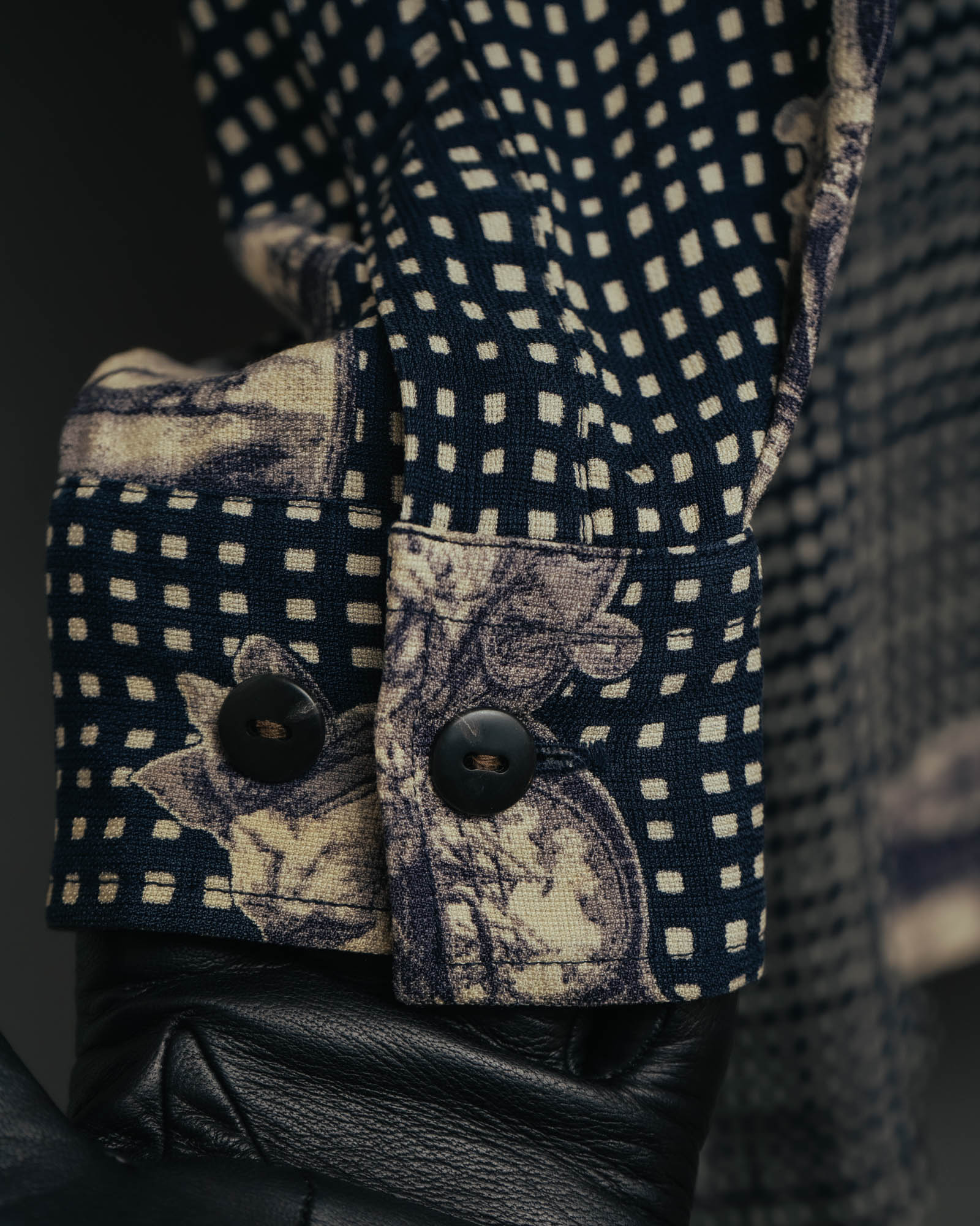 –SPECIAL– “Christian Dior” 80’s-90’s archival toile print shirt