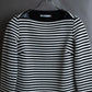 "T by Alexander Wang" Uniform striped ribbed knit pullover