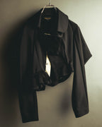 "COMME des GARÇONS" 00's Deconstructed nylon jacket