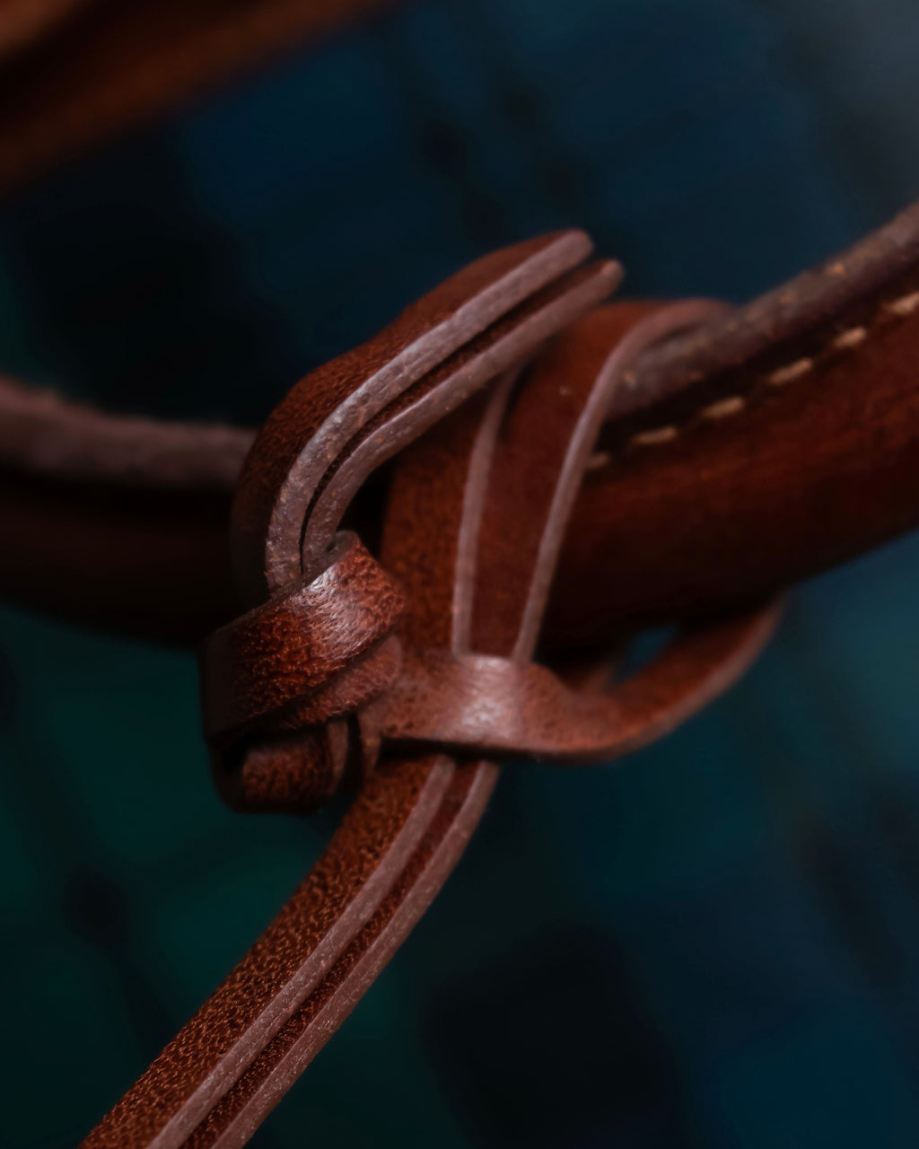 "Ralph Lauren" Blackwatch check canvas leather combination bag