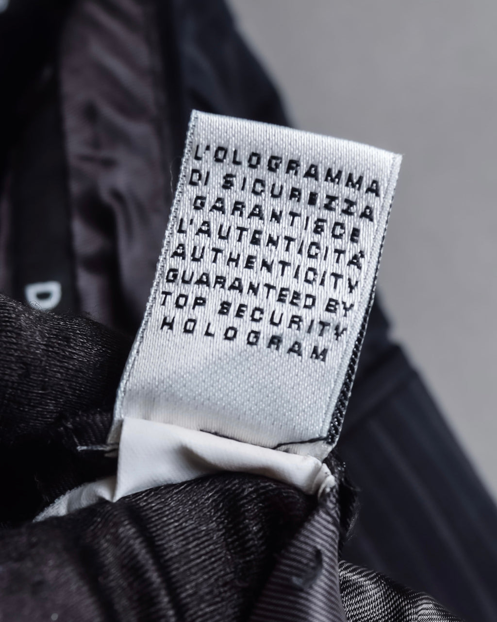 "Dolce & Gabbana" Italian tailoring stripes set up