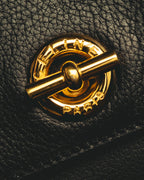 "CELINE" 80's-90's Classic leather top-handle bag