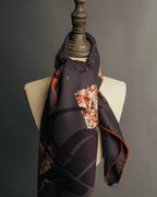 “Hermès” 2007 Kelly en calèche silk scarf