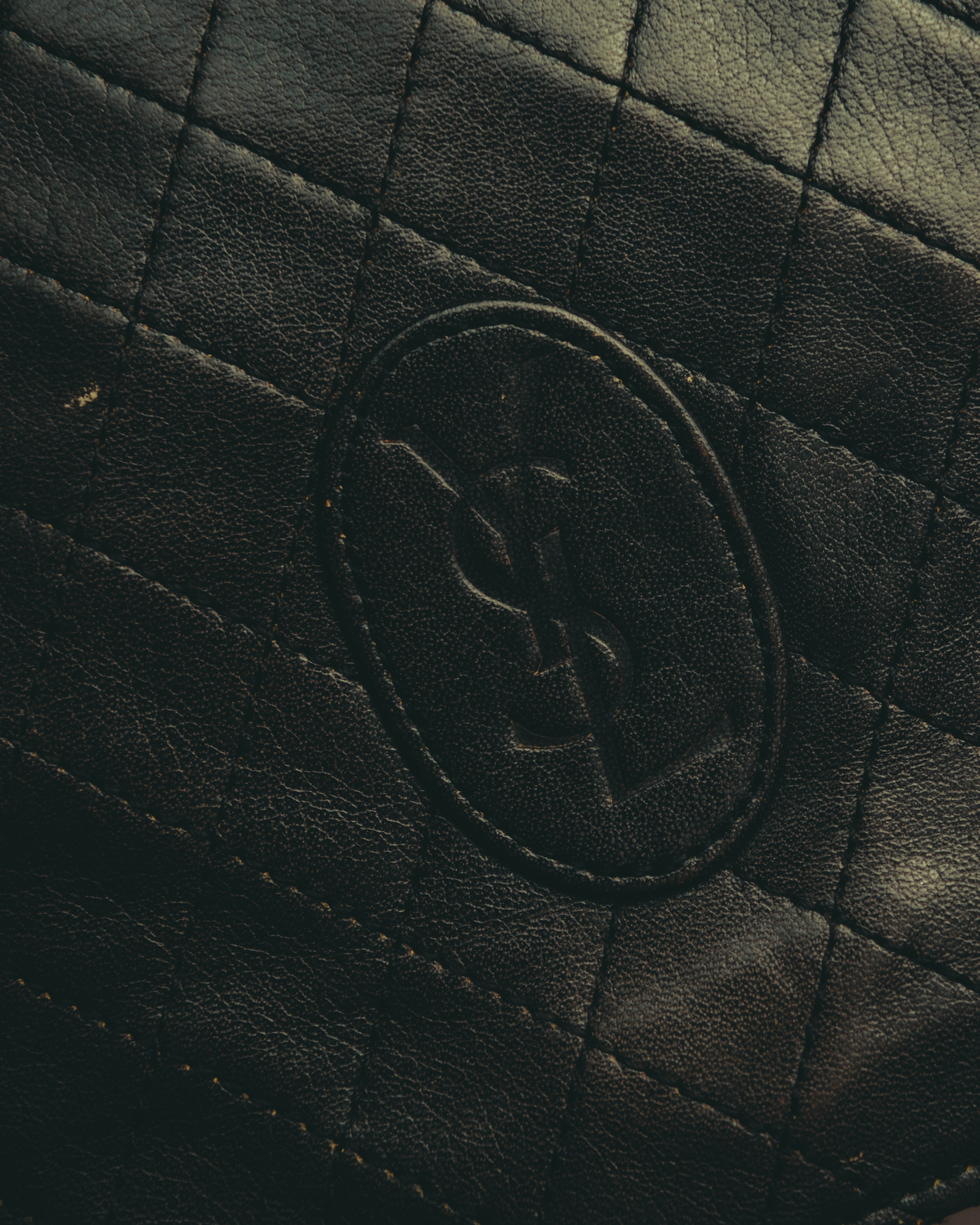 "Yves Saint Laurent" 80's-90's Quilted leather shoulder bag