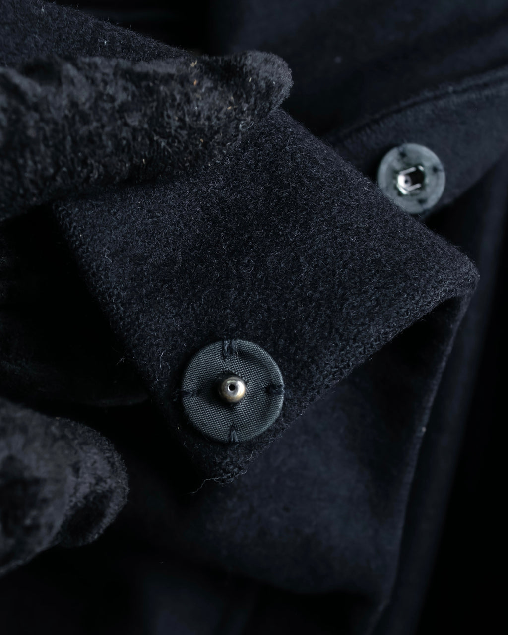 "HELMUT LANG" Short length wool riders jacket