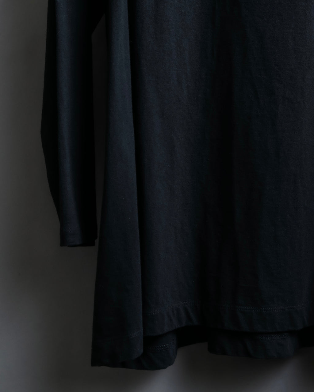 "Ground Y" Double zip design long tops