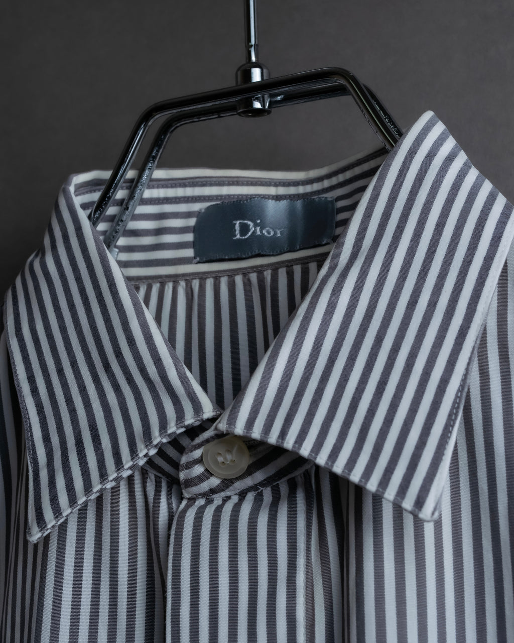 "DIOR HOMME" Edith Slimane striped shirt