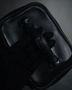 "CHANEL" 90’s Picot stitching lambskin vanity bag